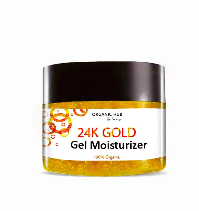 24K Gold Smoothing Gel Moisturizer - Anti Aging & Anti Wrinkles