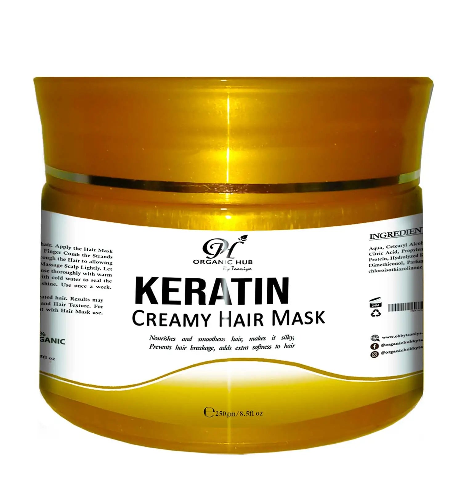 Keratin Creamy Hair Mask