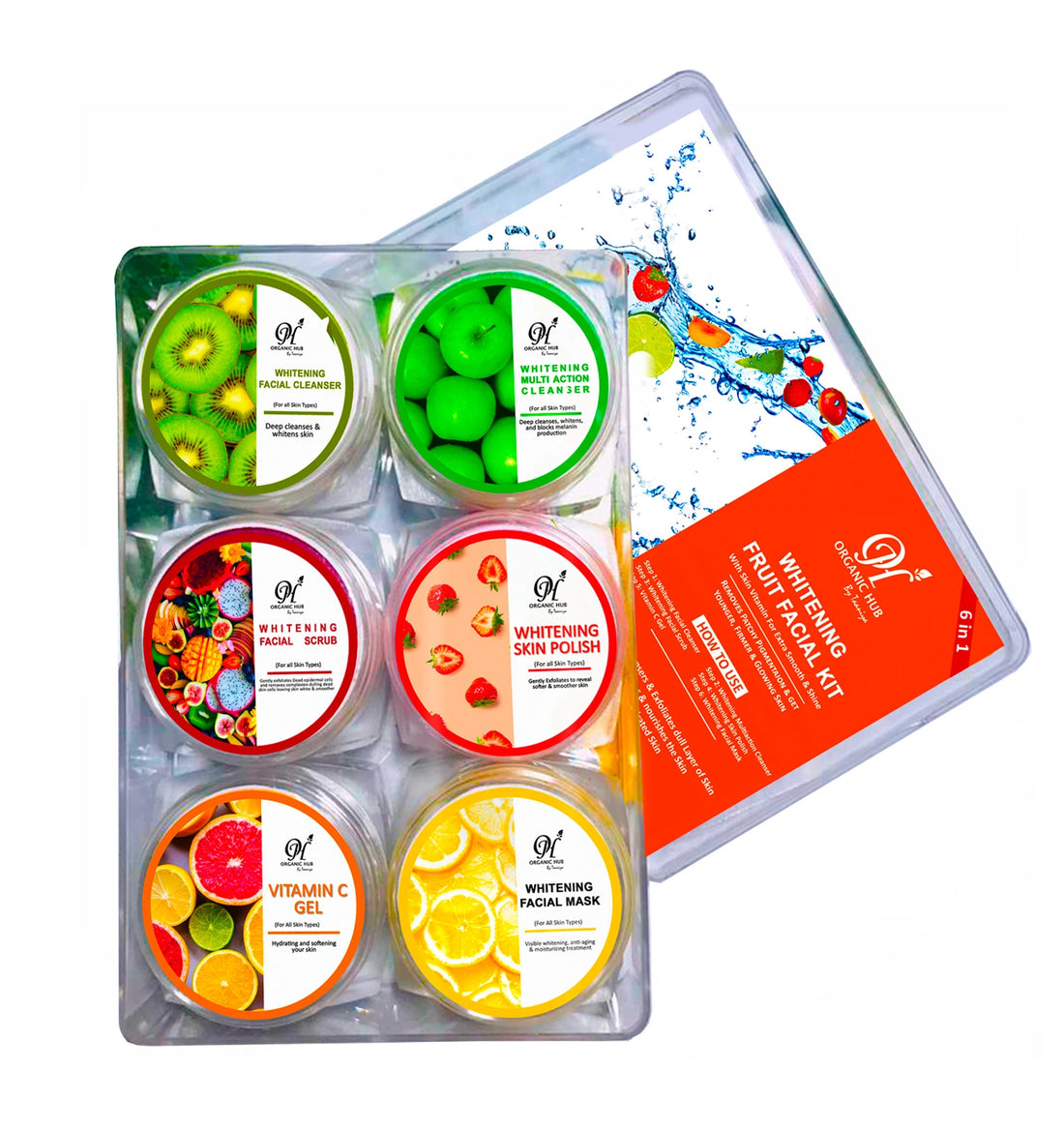 Whitening Fruit Facial Kit & Glow Mist