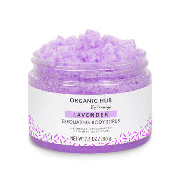 Organic Lavander Exfoliating Body Scrub